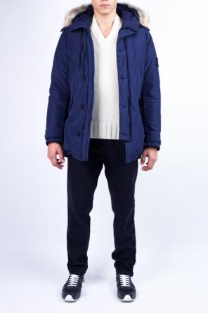 Down jacket with hood, zdjęcie 2 Down jacket with hood od Stone Island